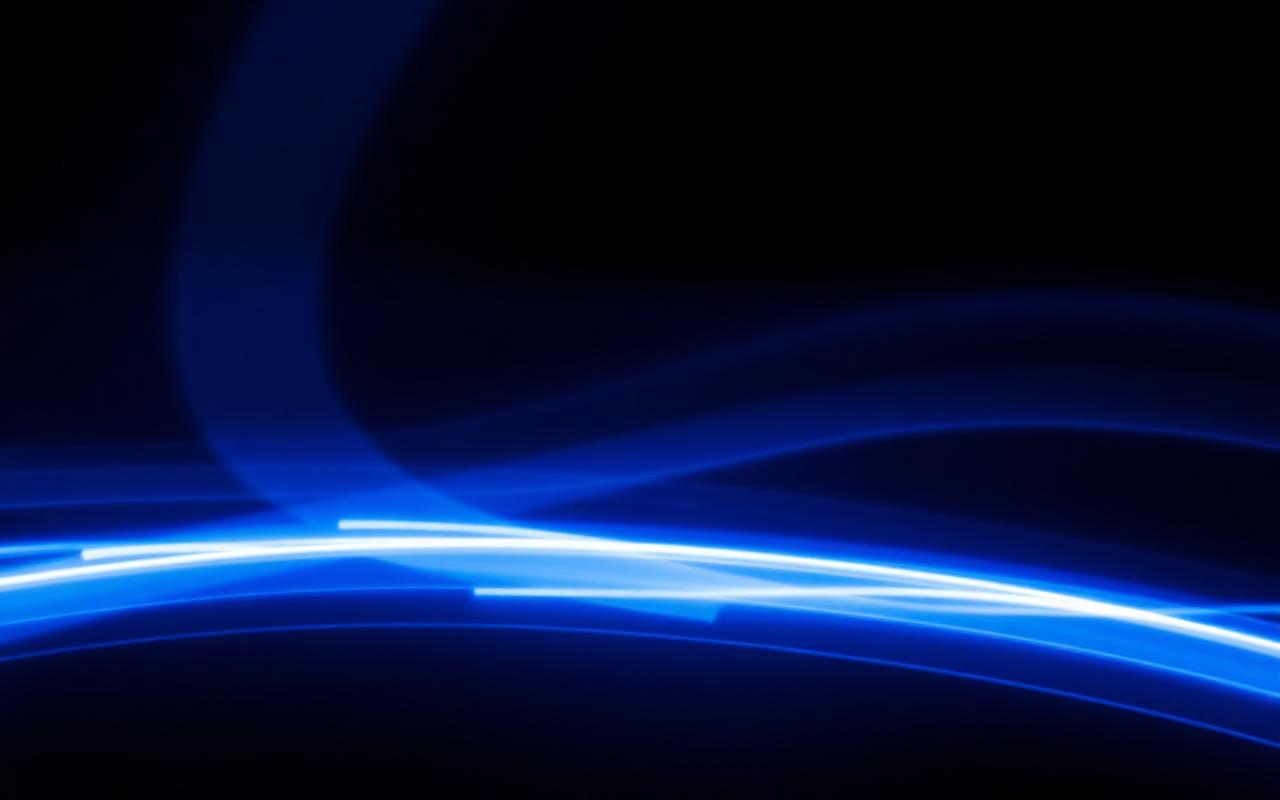 Long-exposure blue light trails suggesting an easing curve