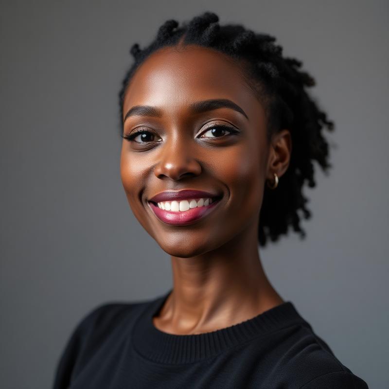 Portrait of Naomi Adeyemi, Head of Research at Musebit